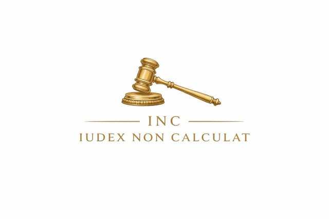INC Iudex Non Calculat Logo